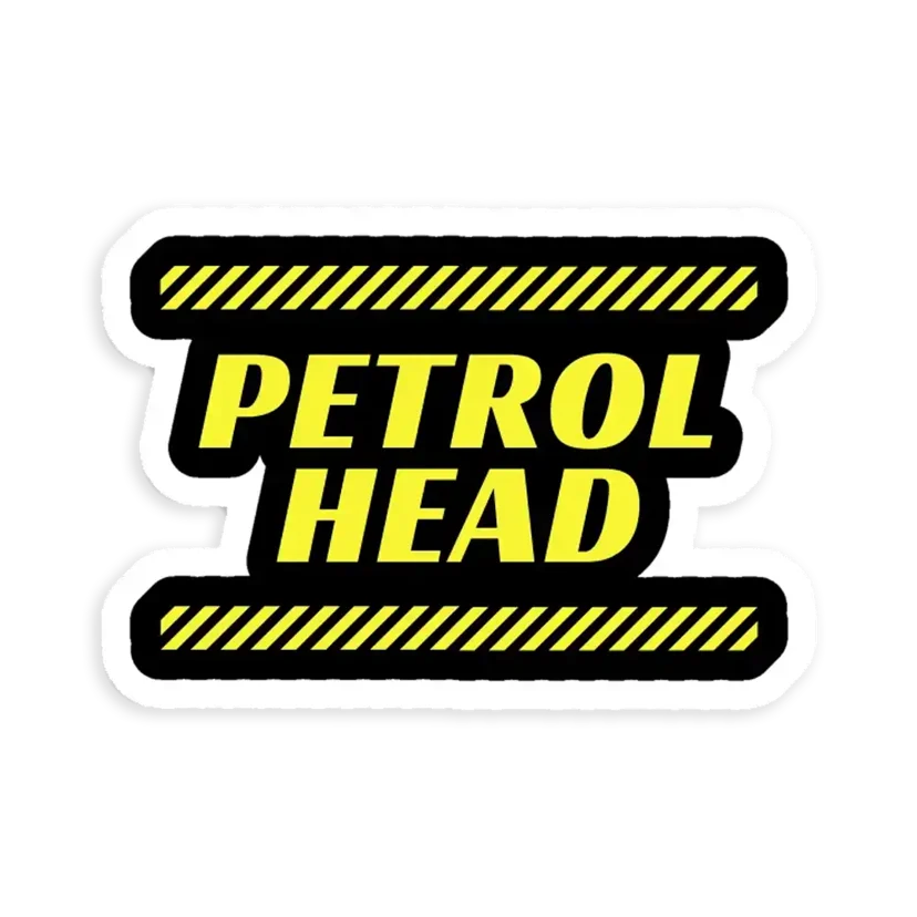 Petrol Head Car Sticker