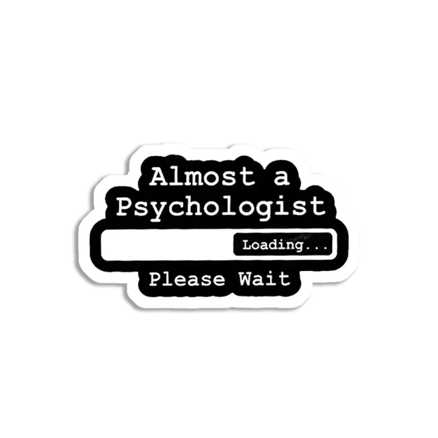 Almost a Psychologist Sticker