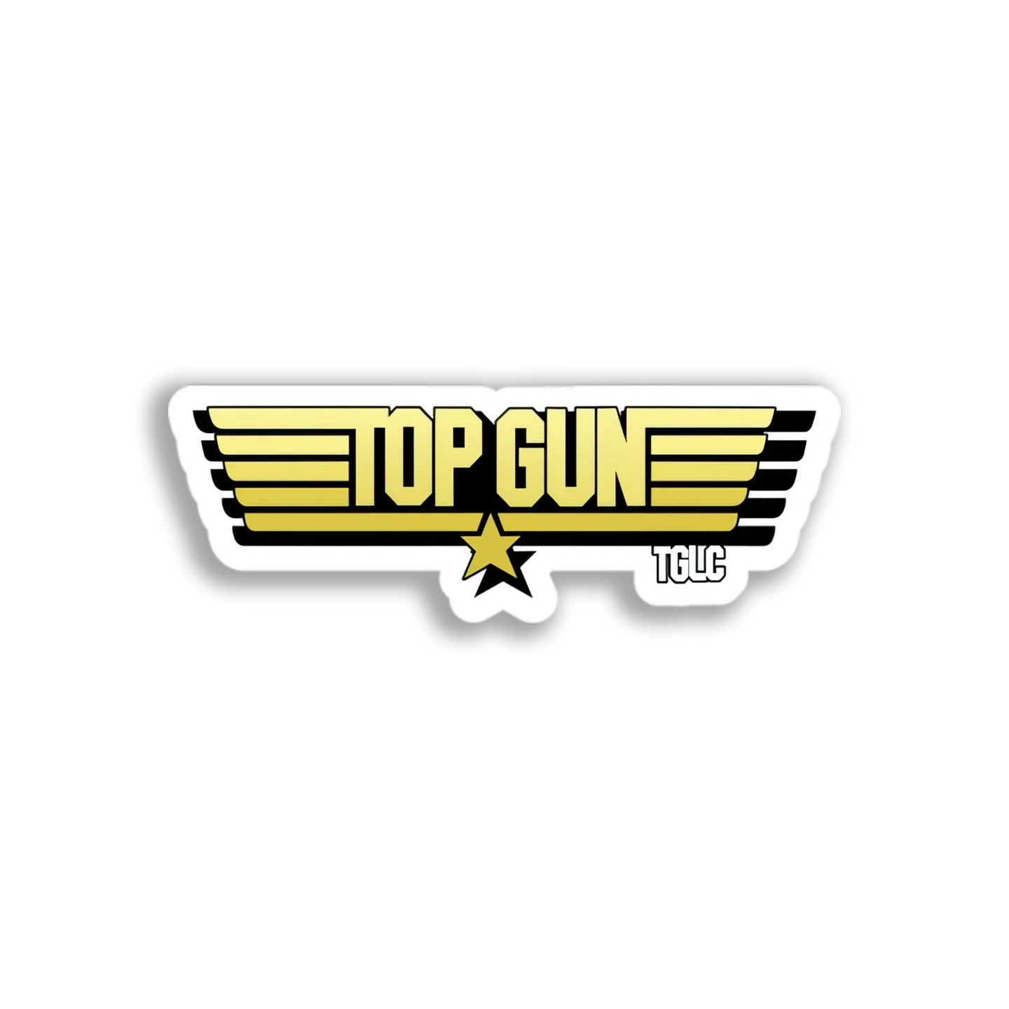 Top Gun Logo Sticker