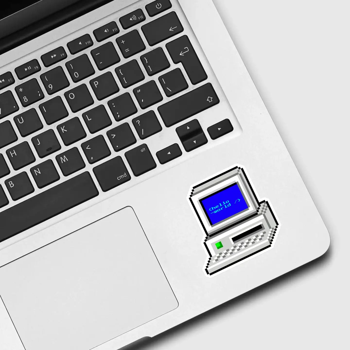 Hello world Sticker