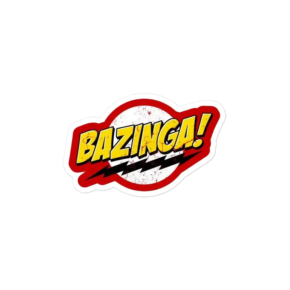 Bazinga Sticker