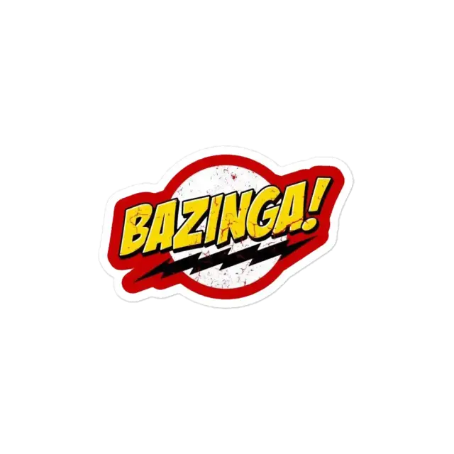 Bazinga Sticker