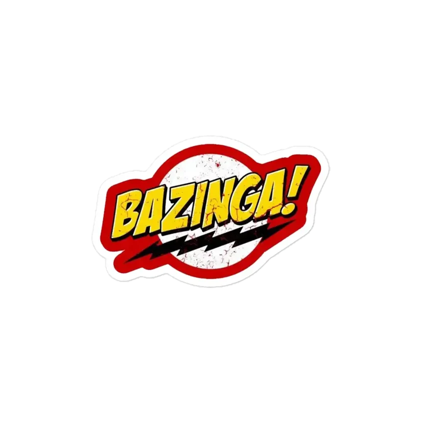 Bazinga Sticker