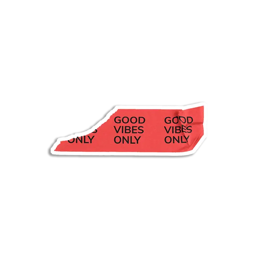 Good Vibes Only Sticker