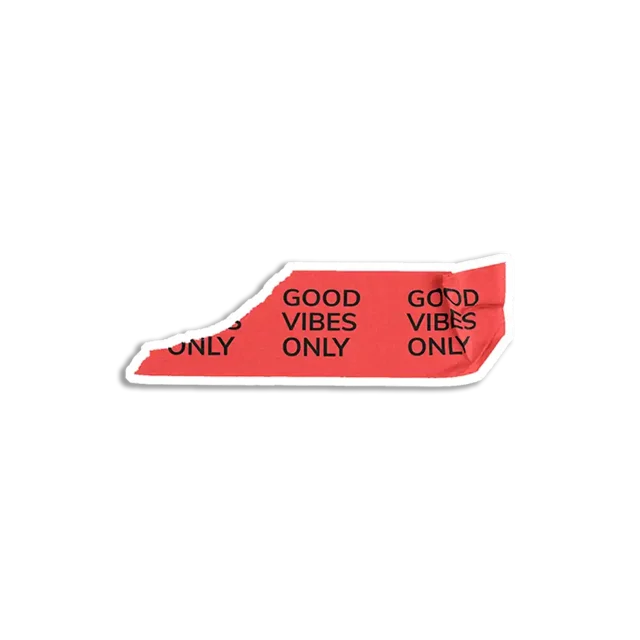 Good Vibes Only Sticker