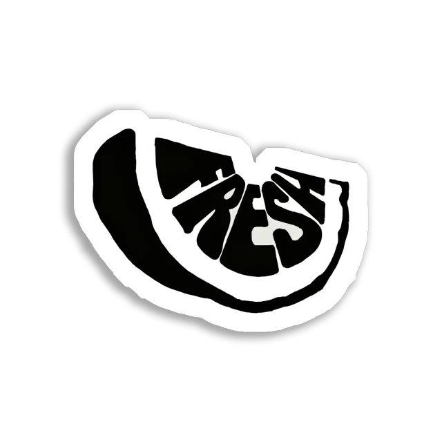 Fresh Watermelon Slice Sticker
