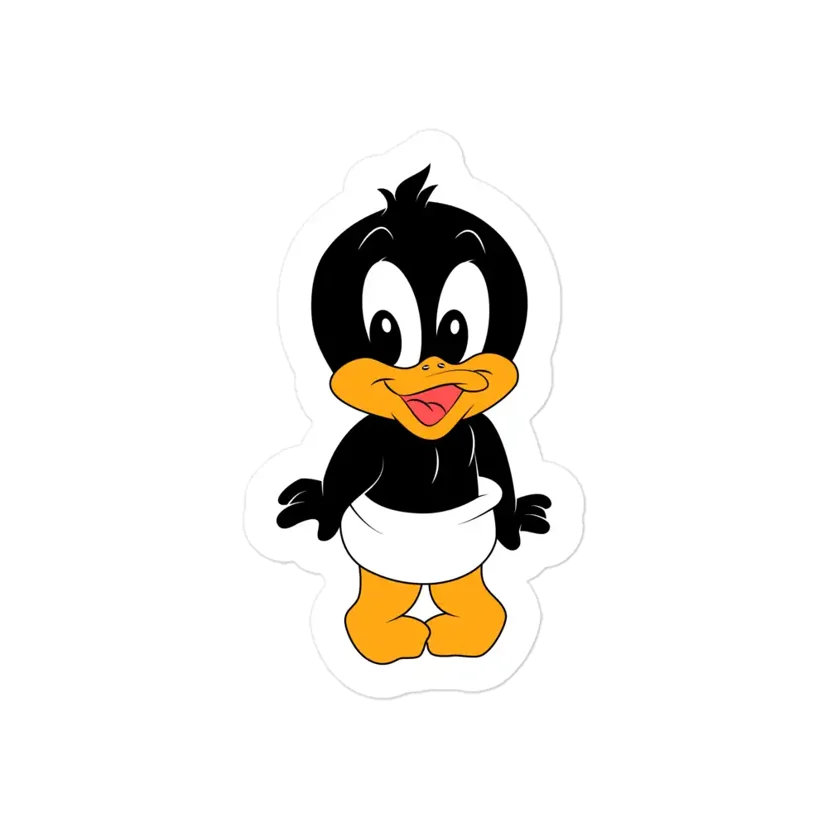 Baby Daffy Duck Sticker