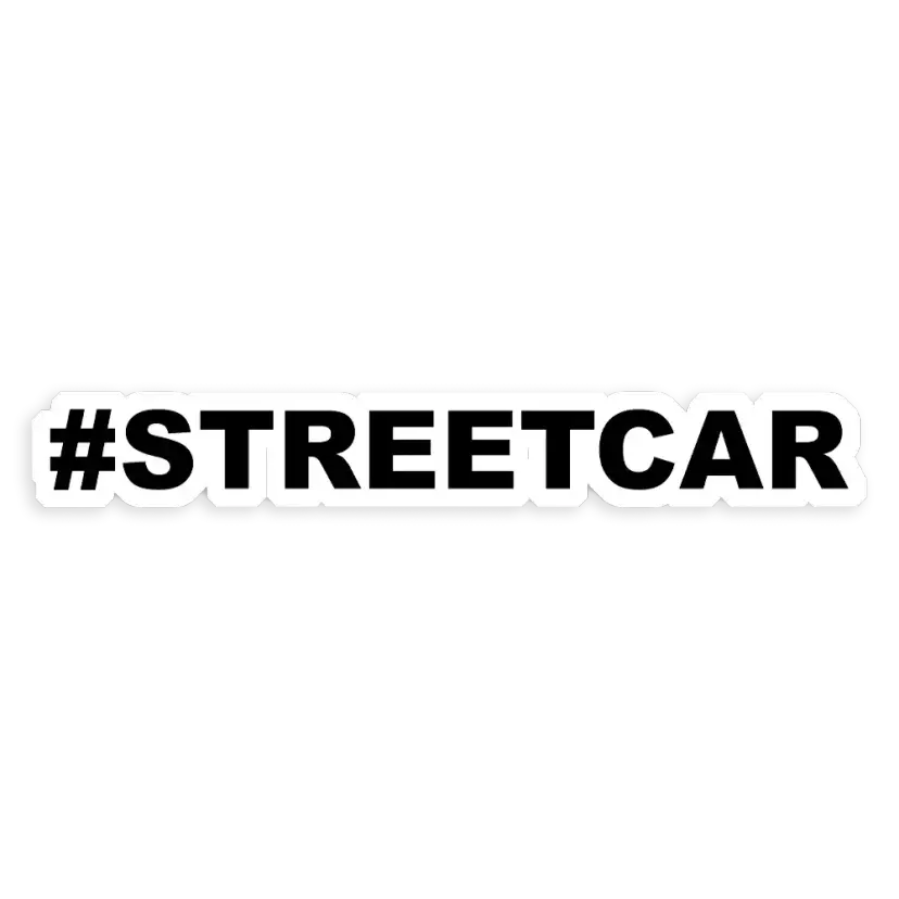 Streetcar Sticker