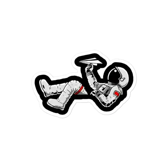 Space Man Sticker