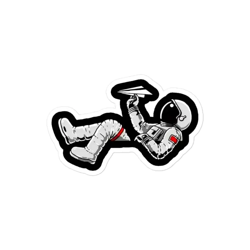Space Man Sticker