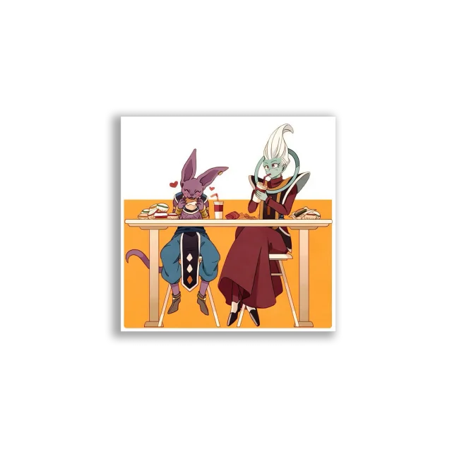 Gods Eating Lunch Sticker