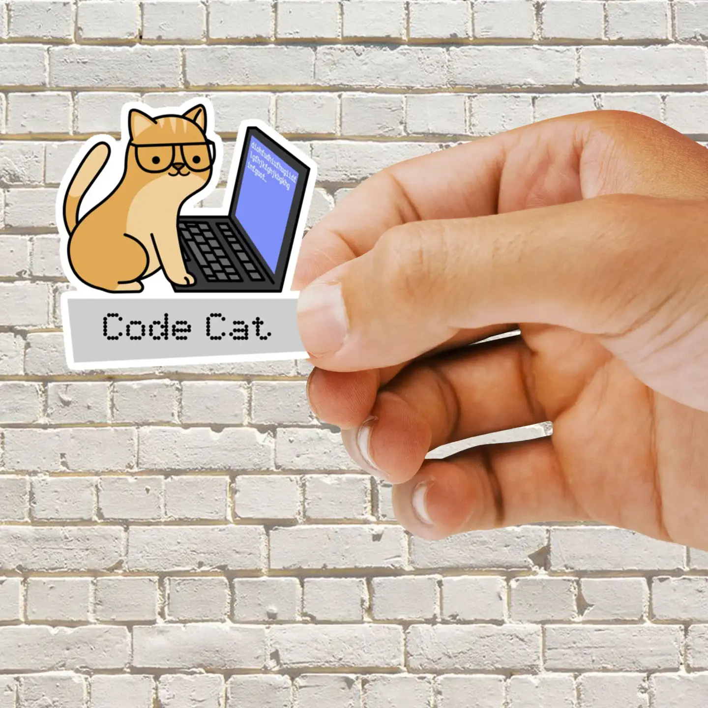 Code Cat Sticker