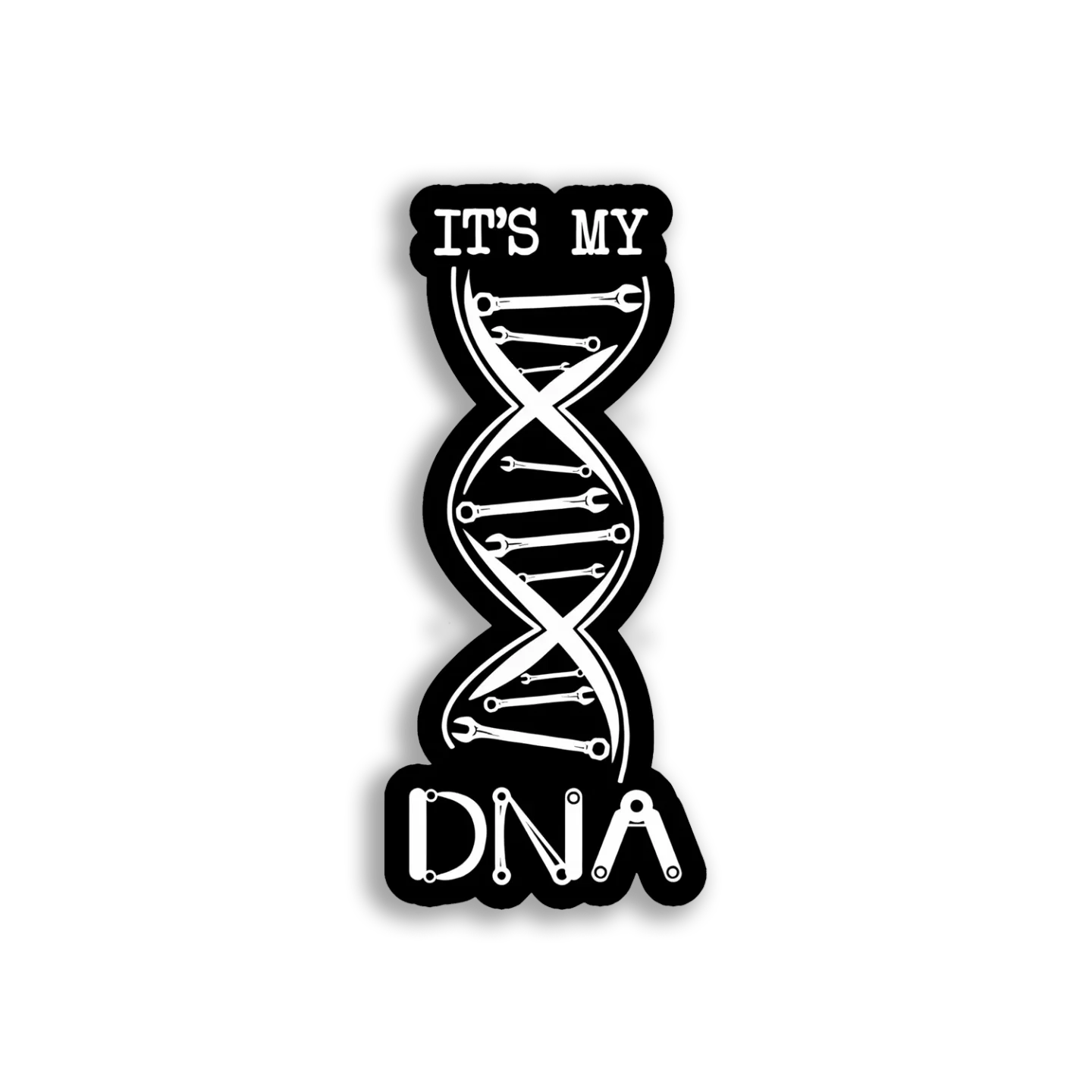 It's My Wrench DNA Sticker