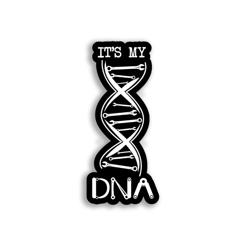 It's My Wrench DNA Sticker