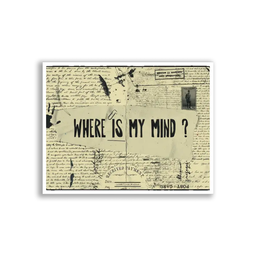 Where Is My Mind Sticker