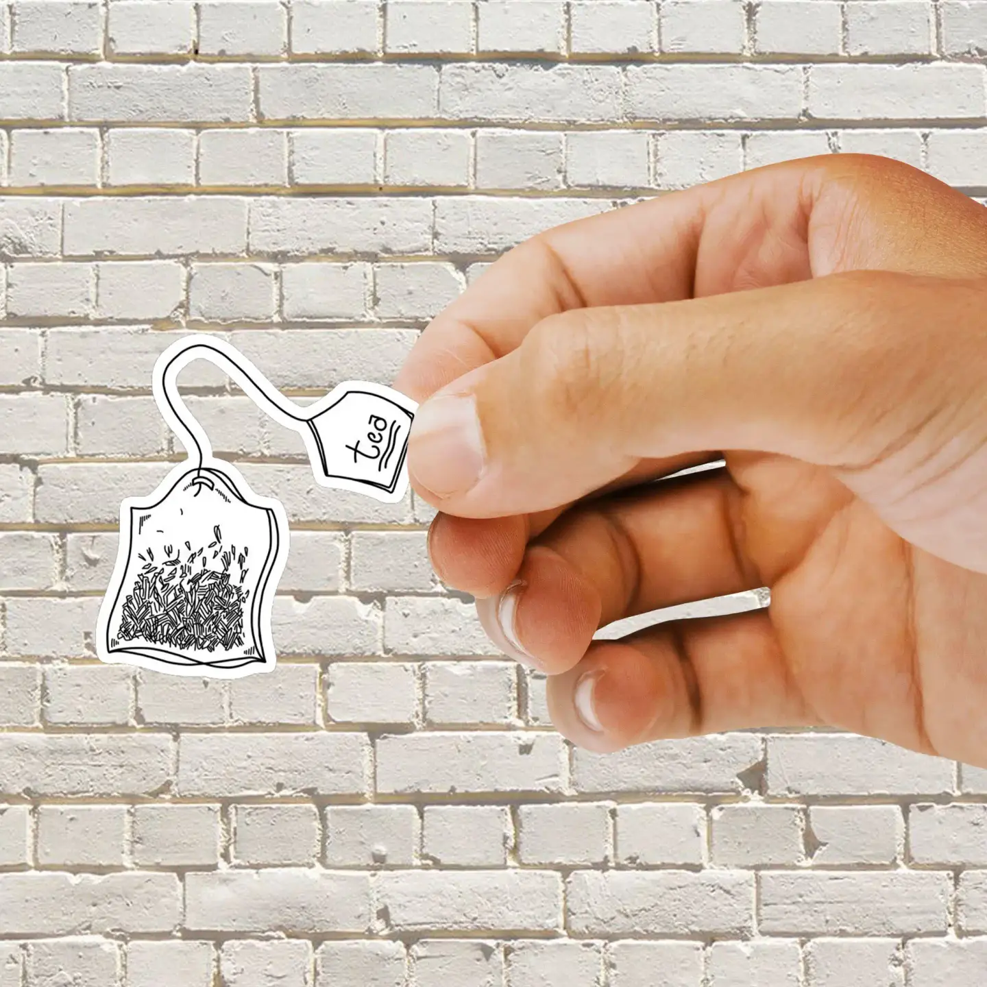 Tea Bag Sticker