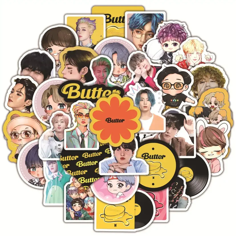 BTS Butter Stickers Pack of 50