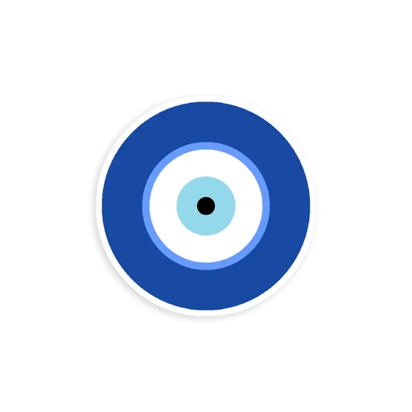 Evil Eye Protection Sticker
