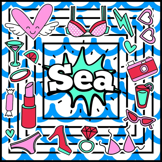 Sea VSCO Stickers