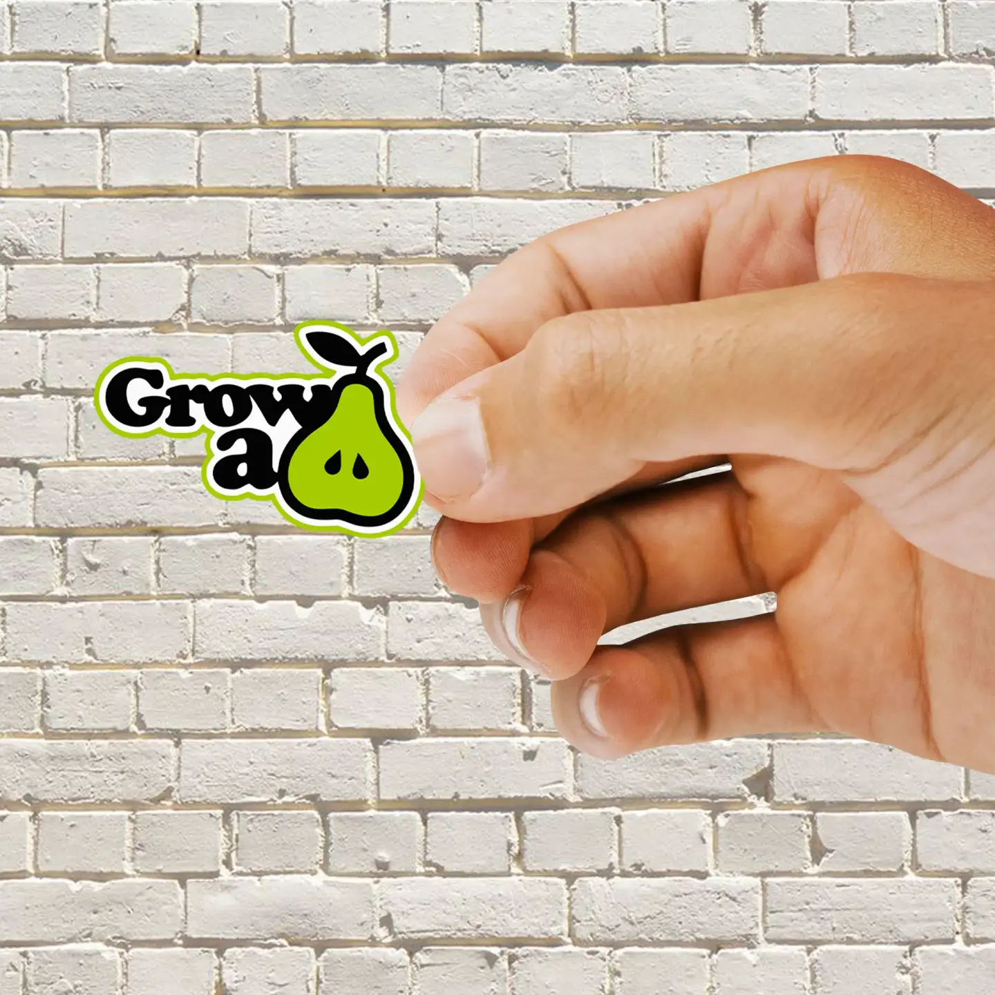 Grow a Pear Funny Sticker