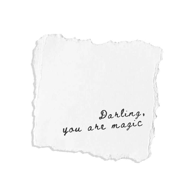 Darling, you are magic Sticker