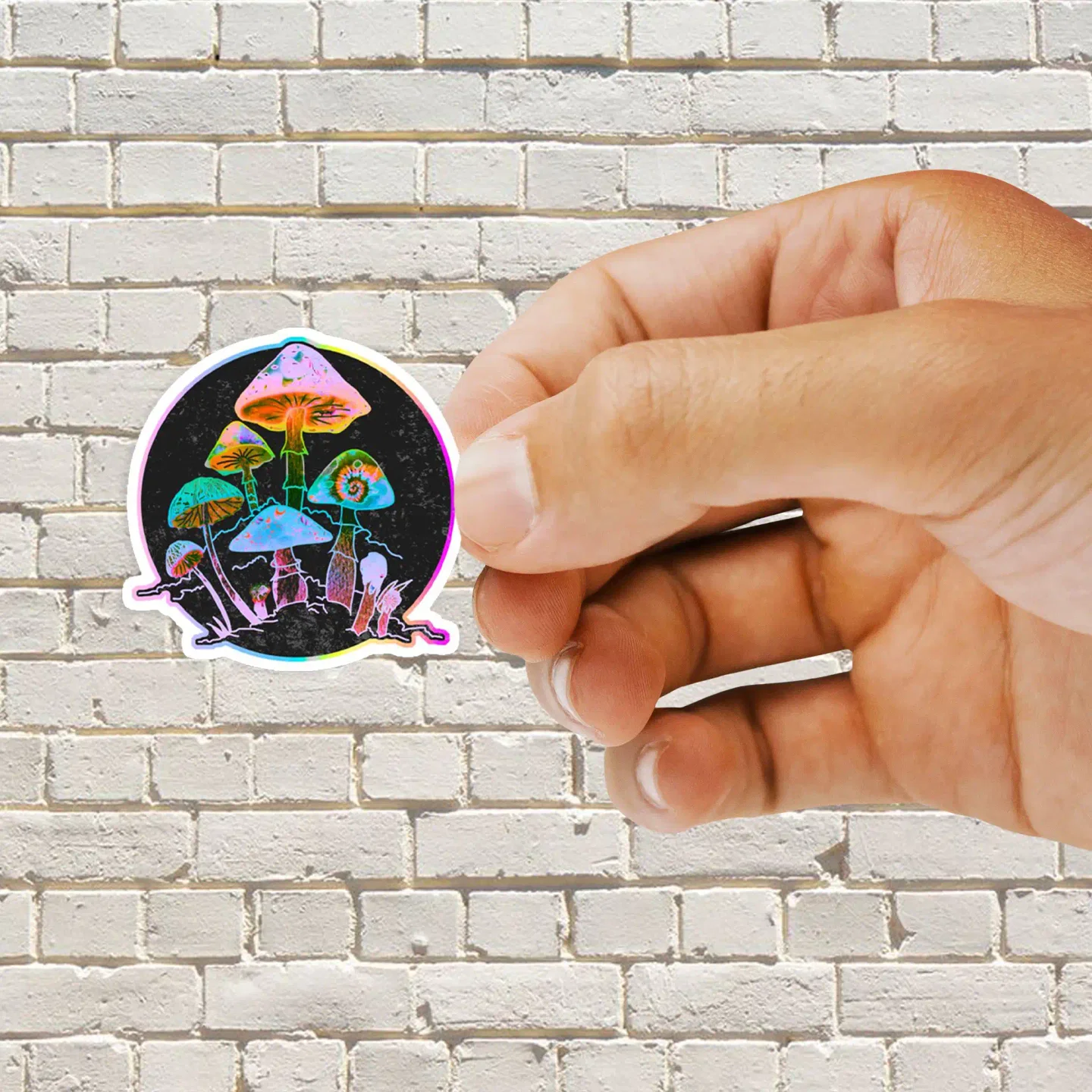 Garden of Shrooms Sticker