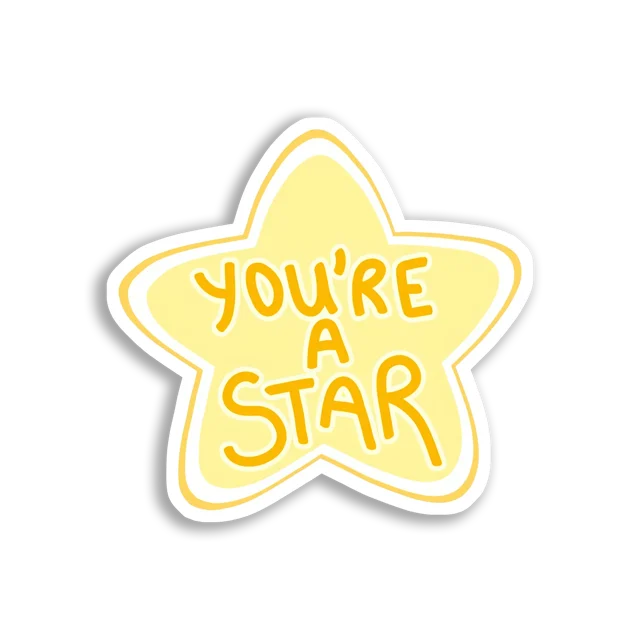 You're a Star Sticker
