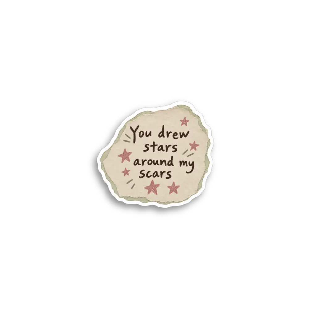 You Drew Stars Note Sticker