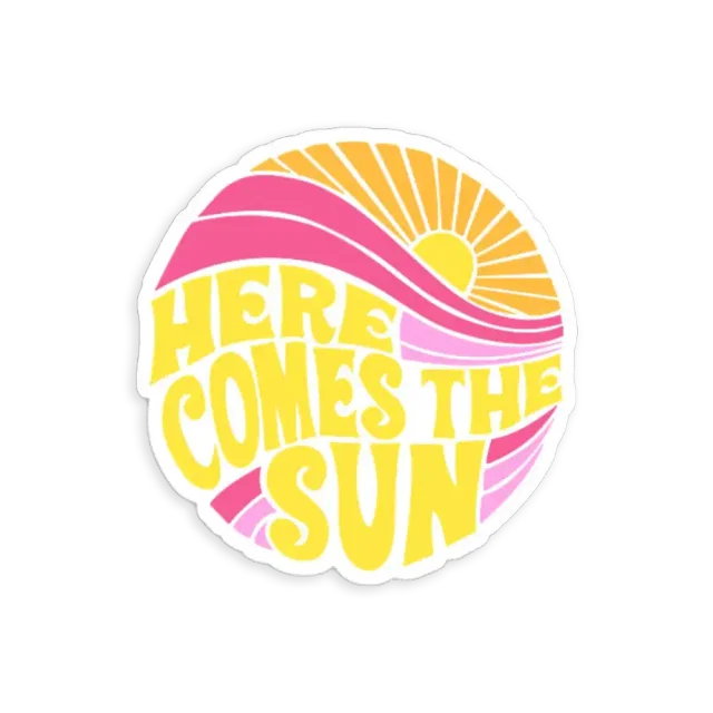 Sun Inspiration Car Sticker