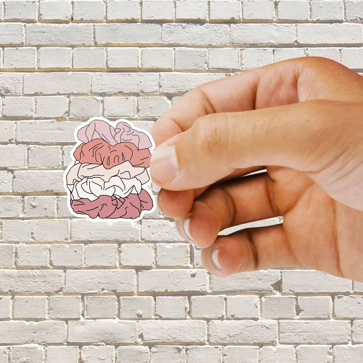 Scrunchies Sticker