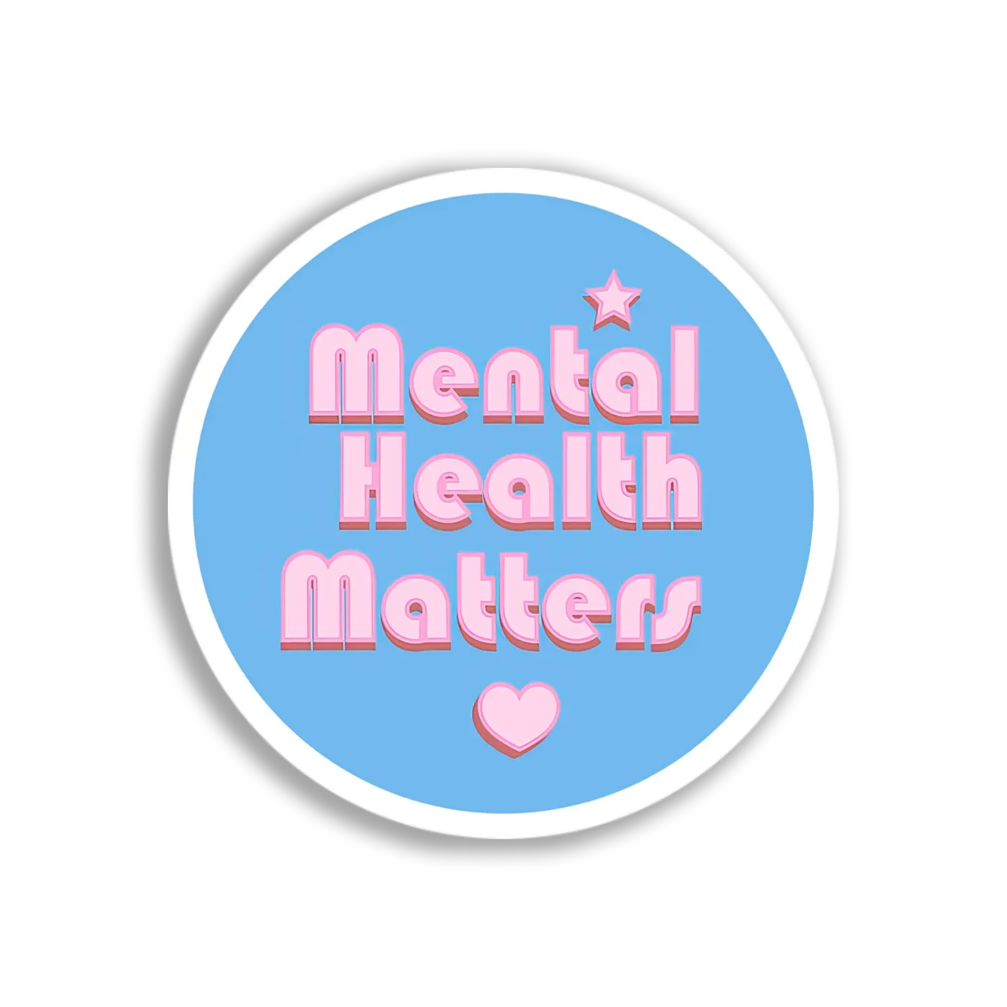 Mental Health Matters Sticker