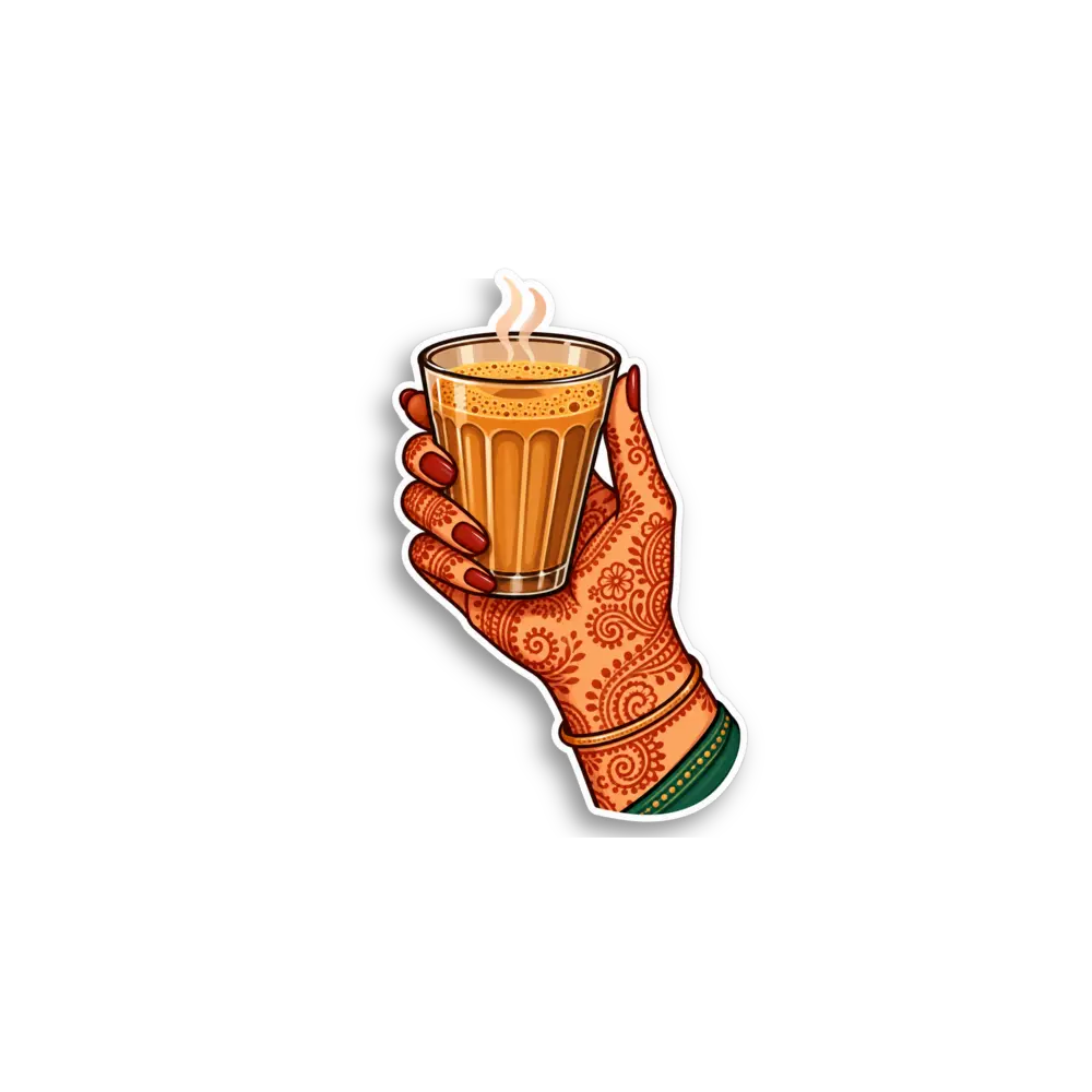 Chai Hand Sticker