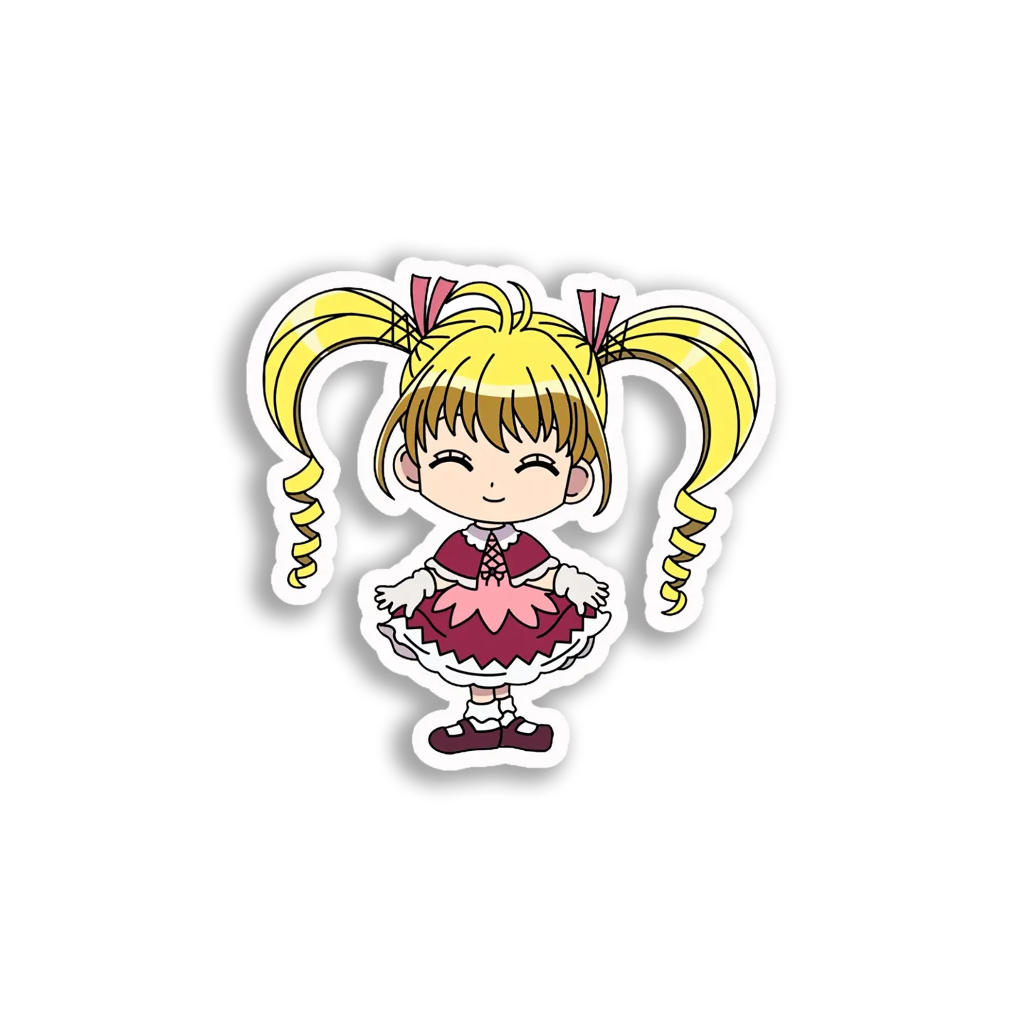 Cute Anime Girl Sticker