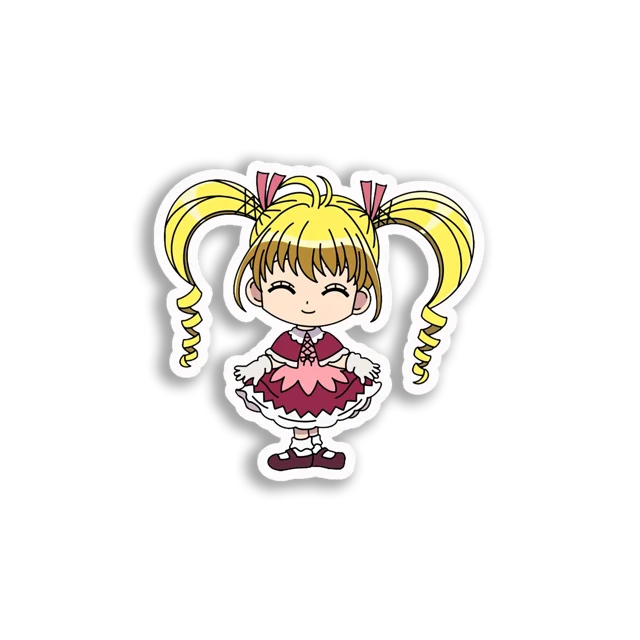 Cute Anime Girl Sticker