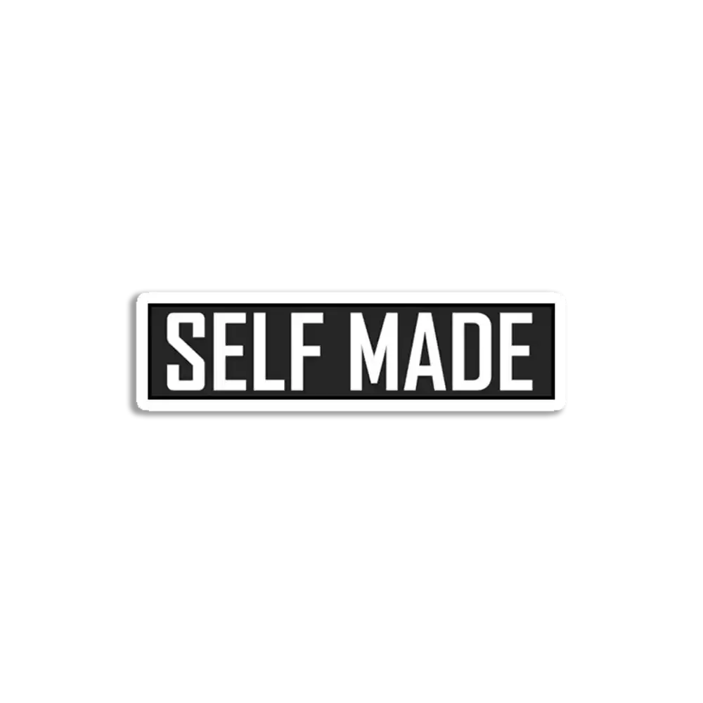 Self Made Sticker
