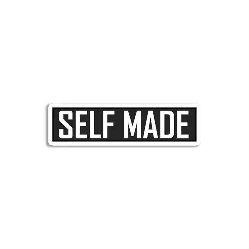Self Made Sticker
