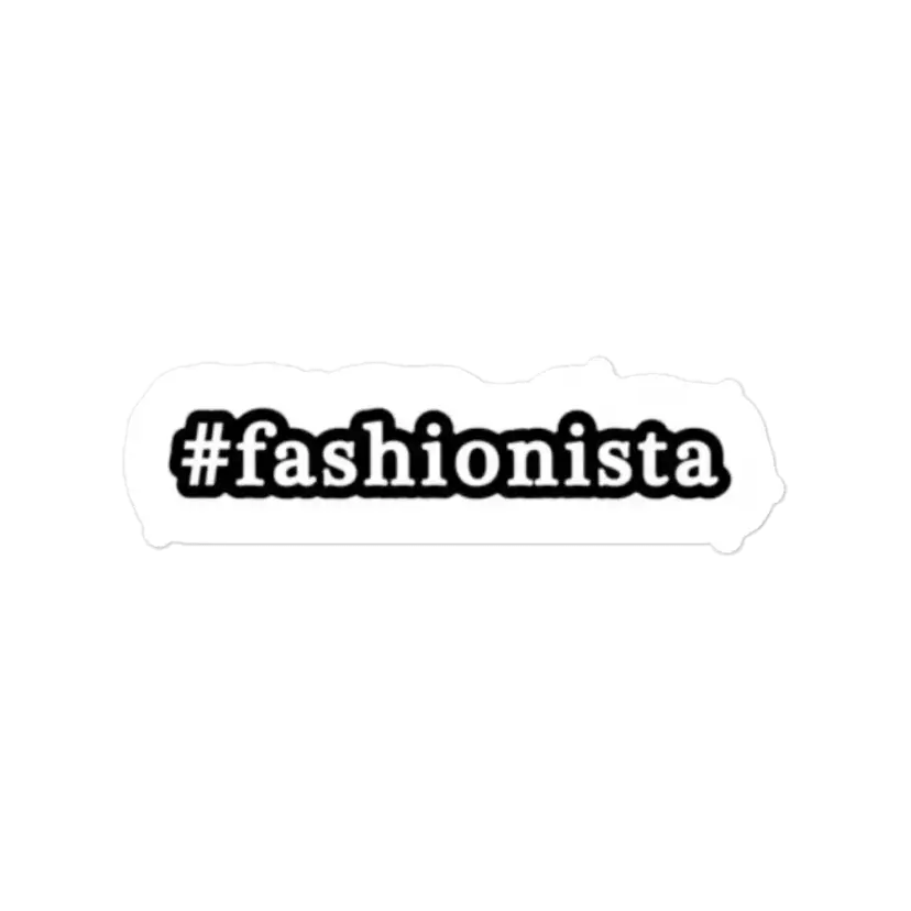 Fashionista Sticker