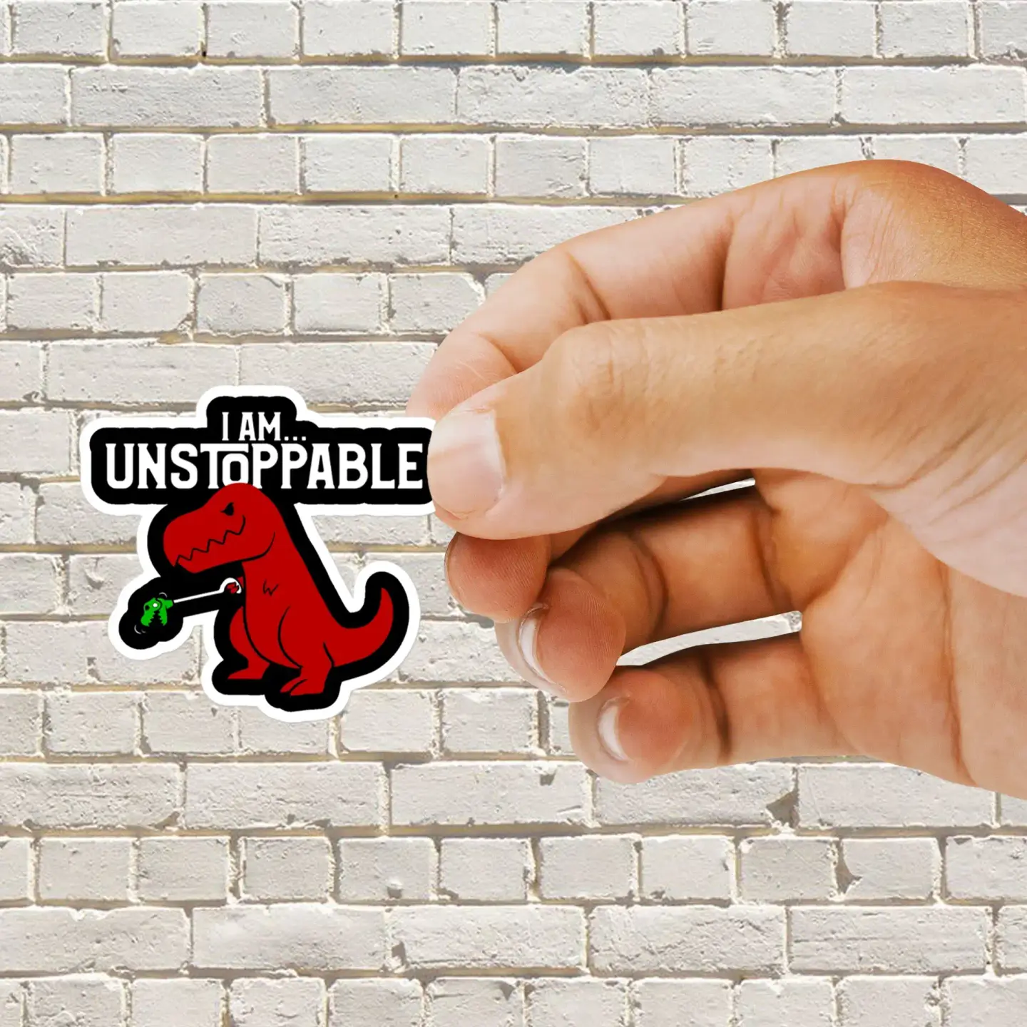 I Am Unstoppable Sticker