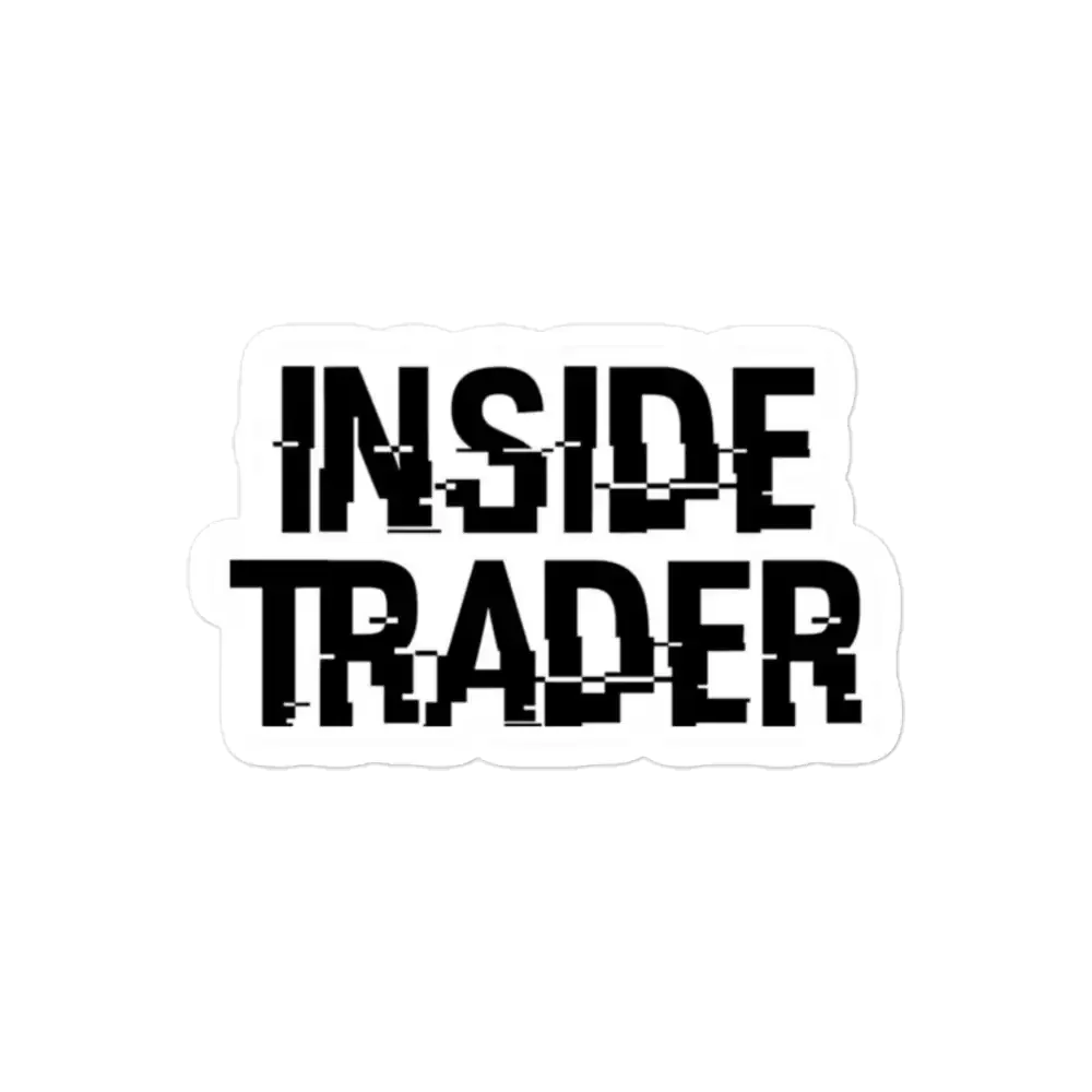 Trader Inside Sticker