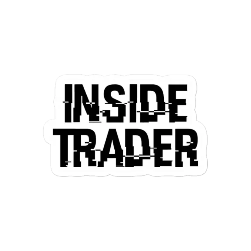 Trader Inside Sticker