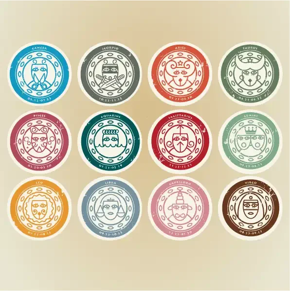Zodiac Stickers