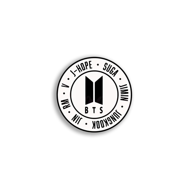 BTS Logo Badge Sticker