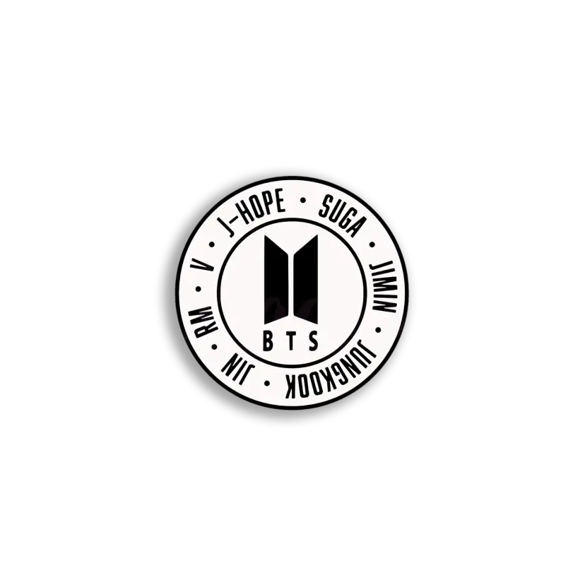 BTS Logo Badge Sticker