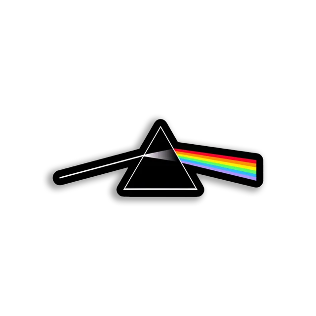 Dark Side of the Moon Prism Sticker