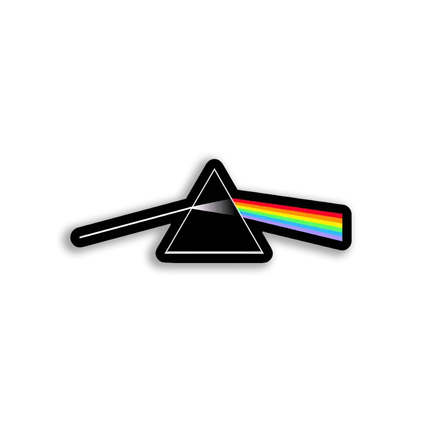 Dark Side of the Moon Prism Sticker