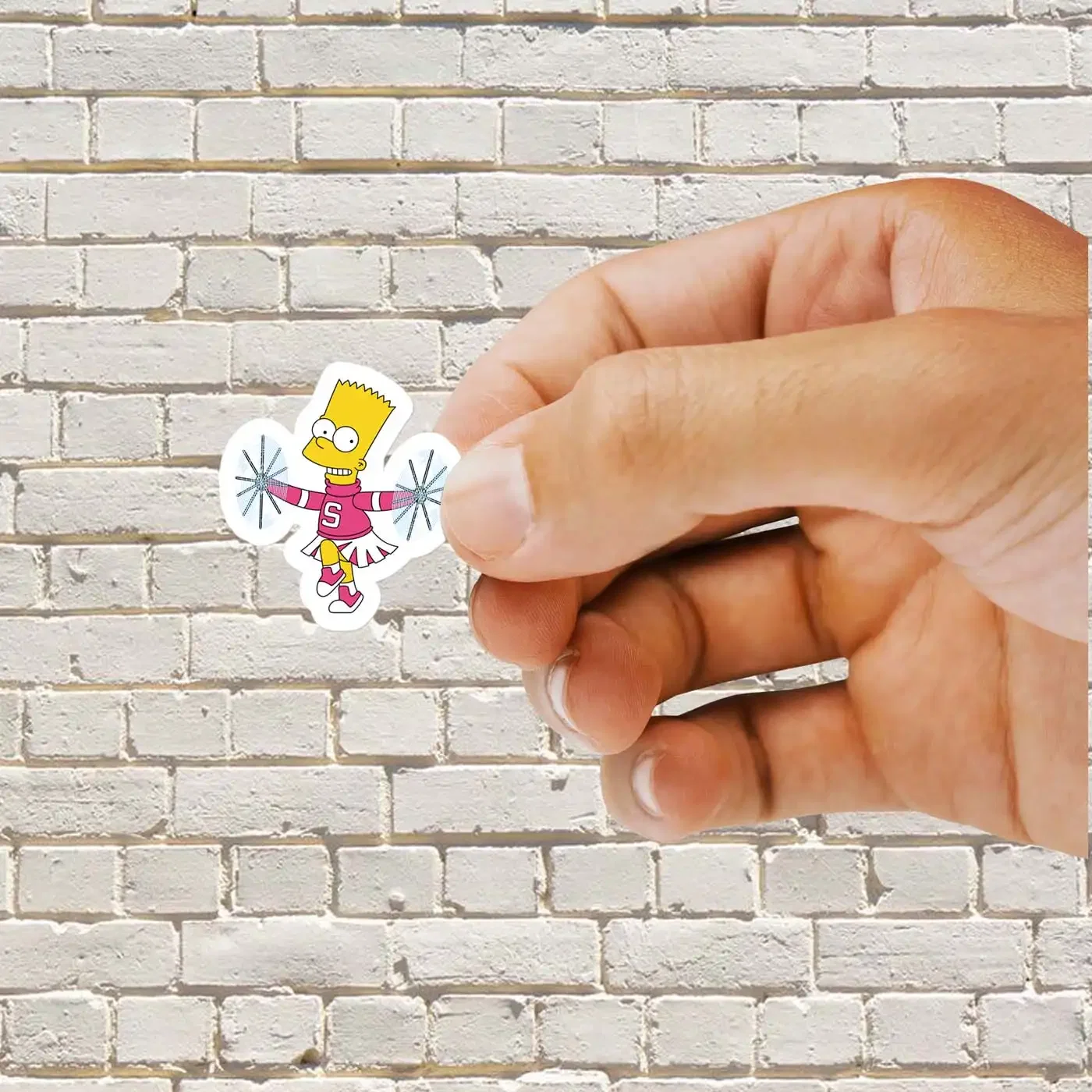Bart Simpson Band Majorette Sticker