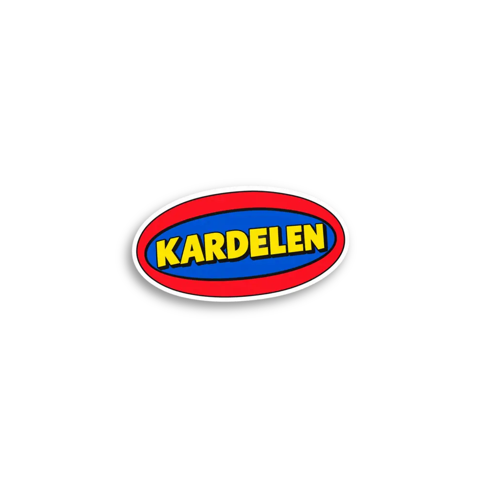 Kardelen Oval Sticker