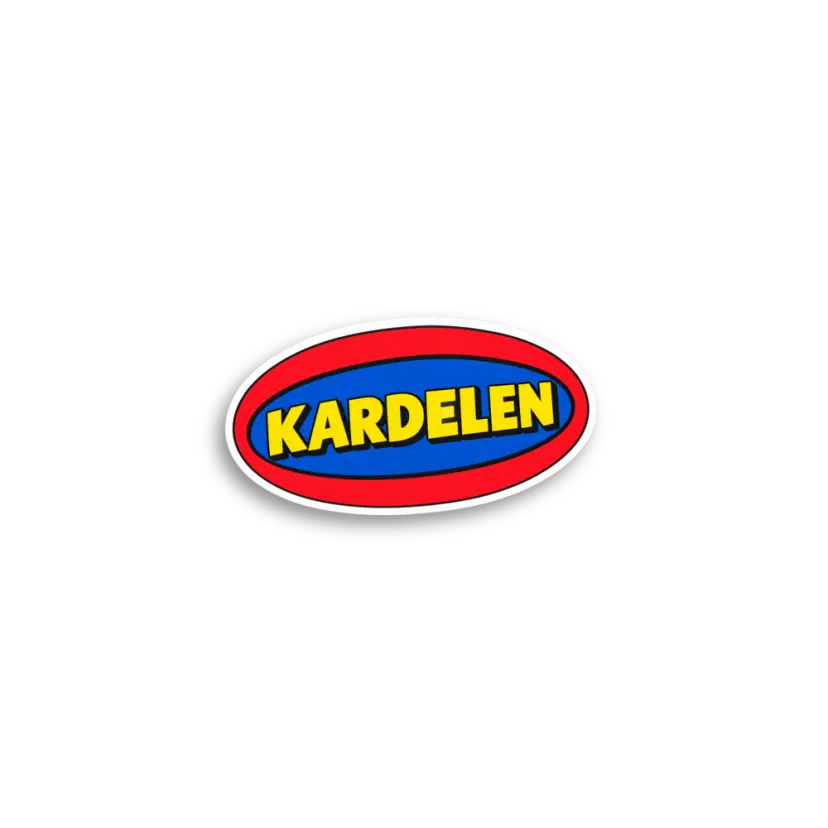 Kardelen Oval Sticker