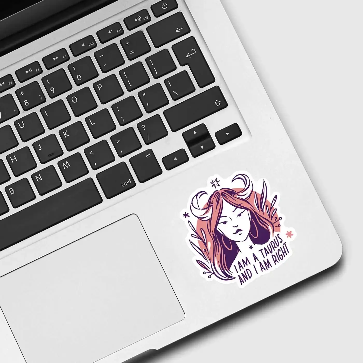 I am Taurus and I am right Zodiac Sticker