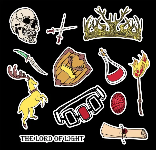 Witchcraft Stickers Set